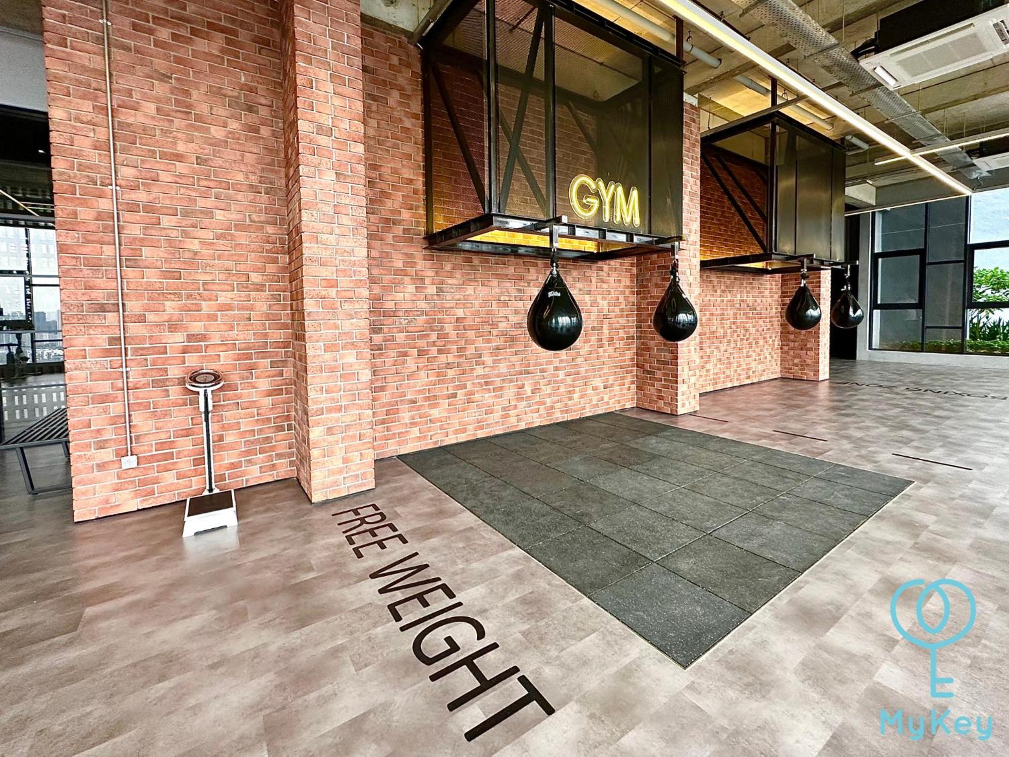 Millerz Square By Mykey Apartment Kuala Lumpur Ngoại thất bức ảnh Free weight area
